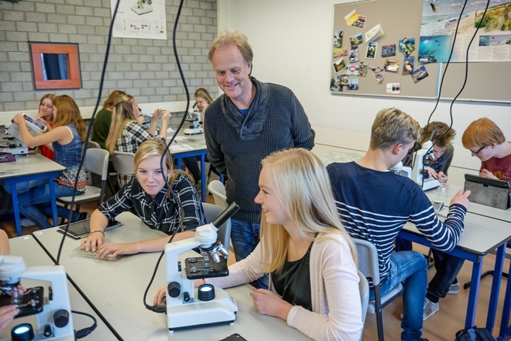 C Arjan de Graaf voor de klas CREDITS John Voermans