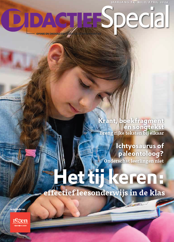 Cover special april 2024 Leesonderwijs