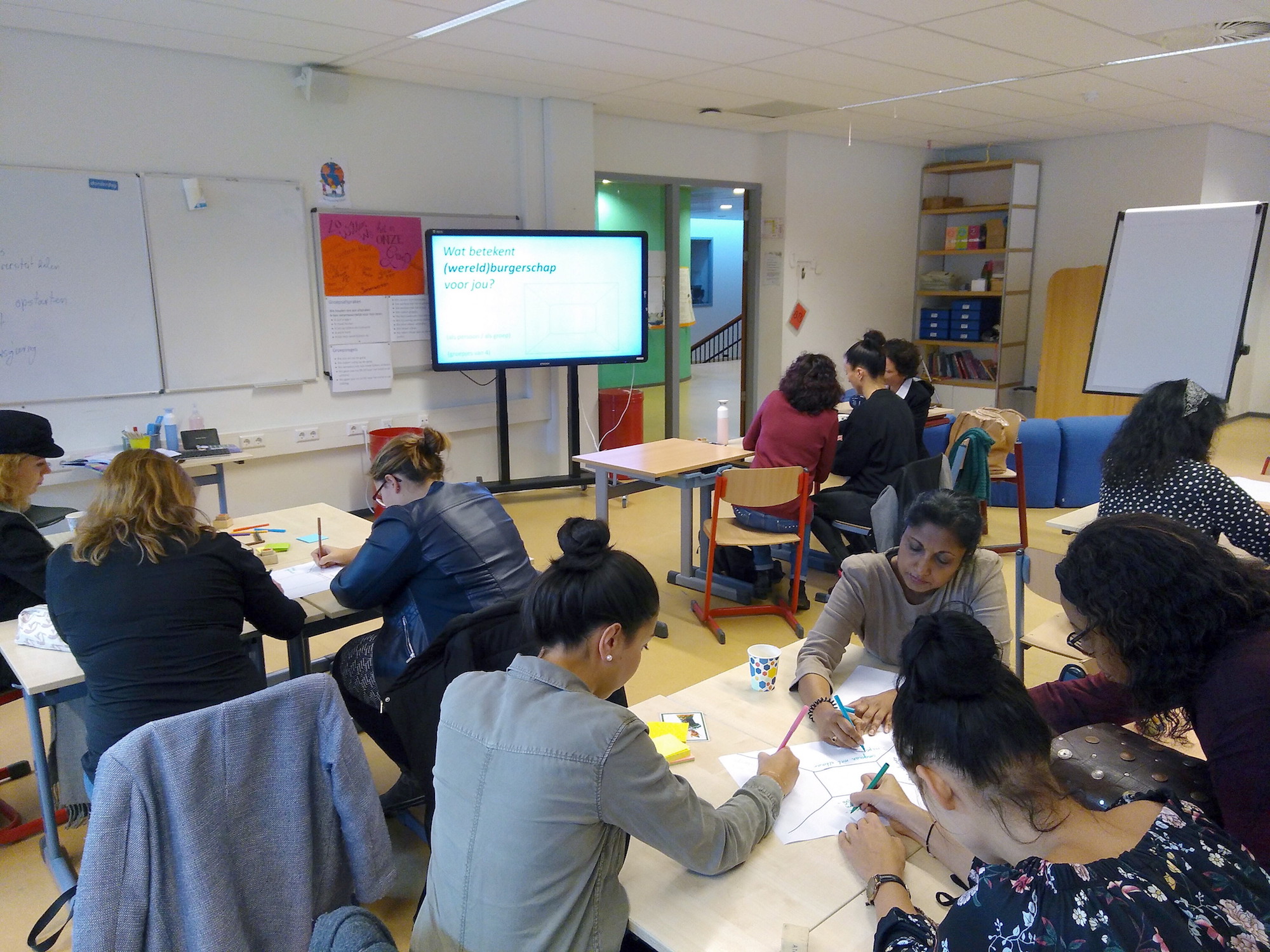 Leerkrachten Workshop Fawaka Wereld Burgerschap