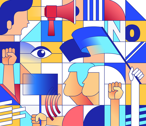 C shutterstock 1656891223 democratie vrijheid mening