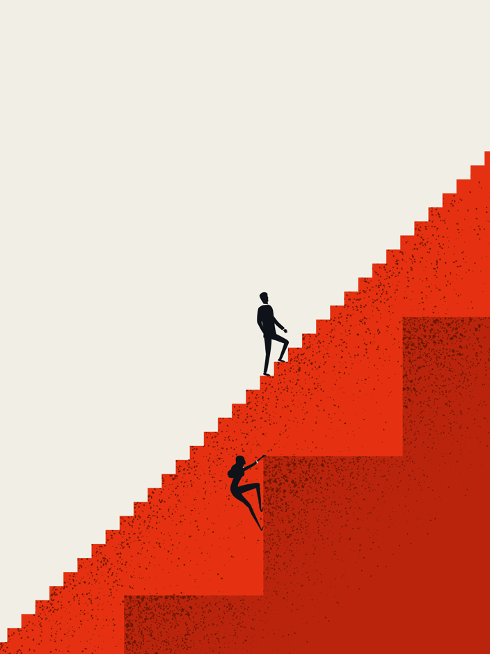 C shutterstock 1814700284 discriminatie trap scaffolding