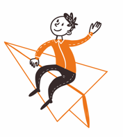 Shutterstock 1392168452 mannetje op papieren vliegtuigje