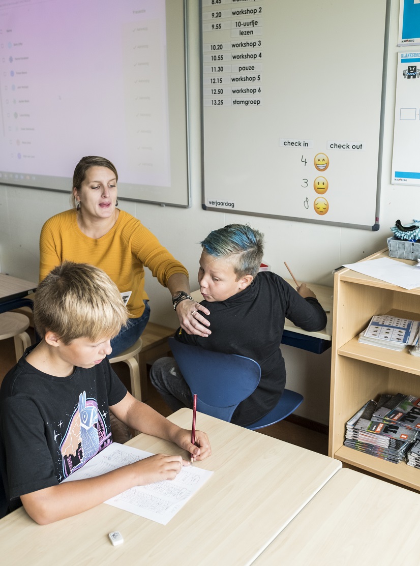 Persoonsvorming leerlingen drukte C wilbert van woensel