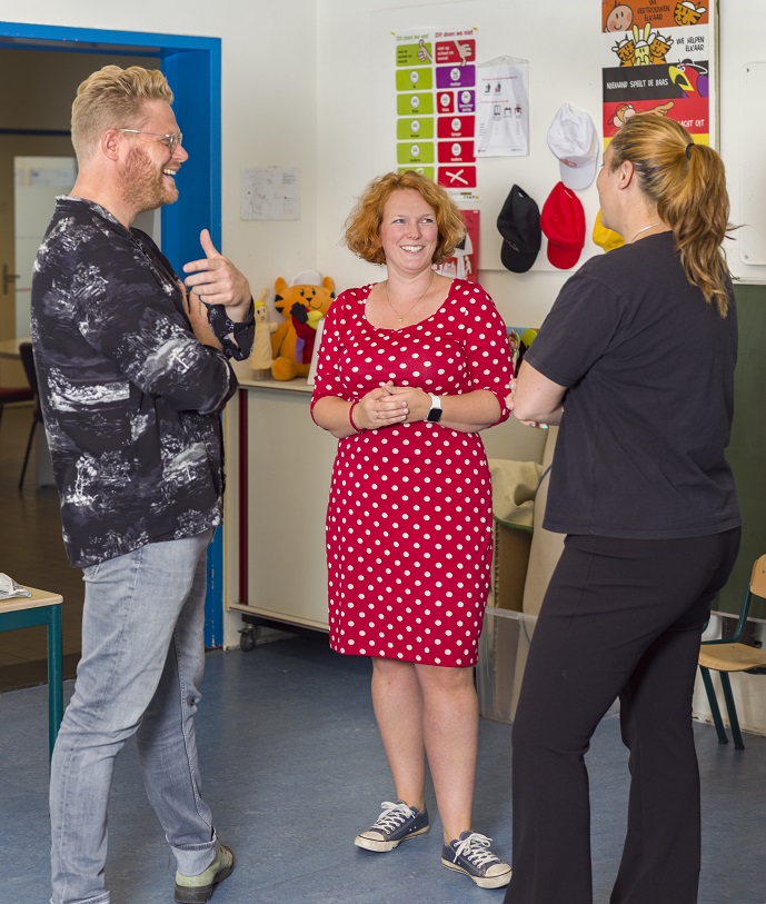 Team in beeld Eefje Hartog en collegas sbo van Heuven C Maurits van Hout