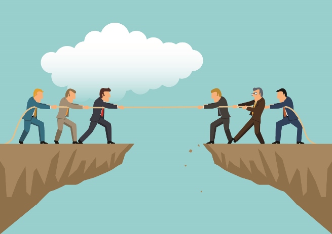 SH touwtrekken beleid CREDITS Shutterstock