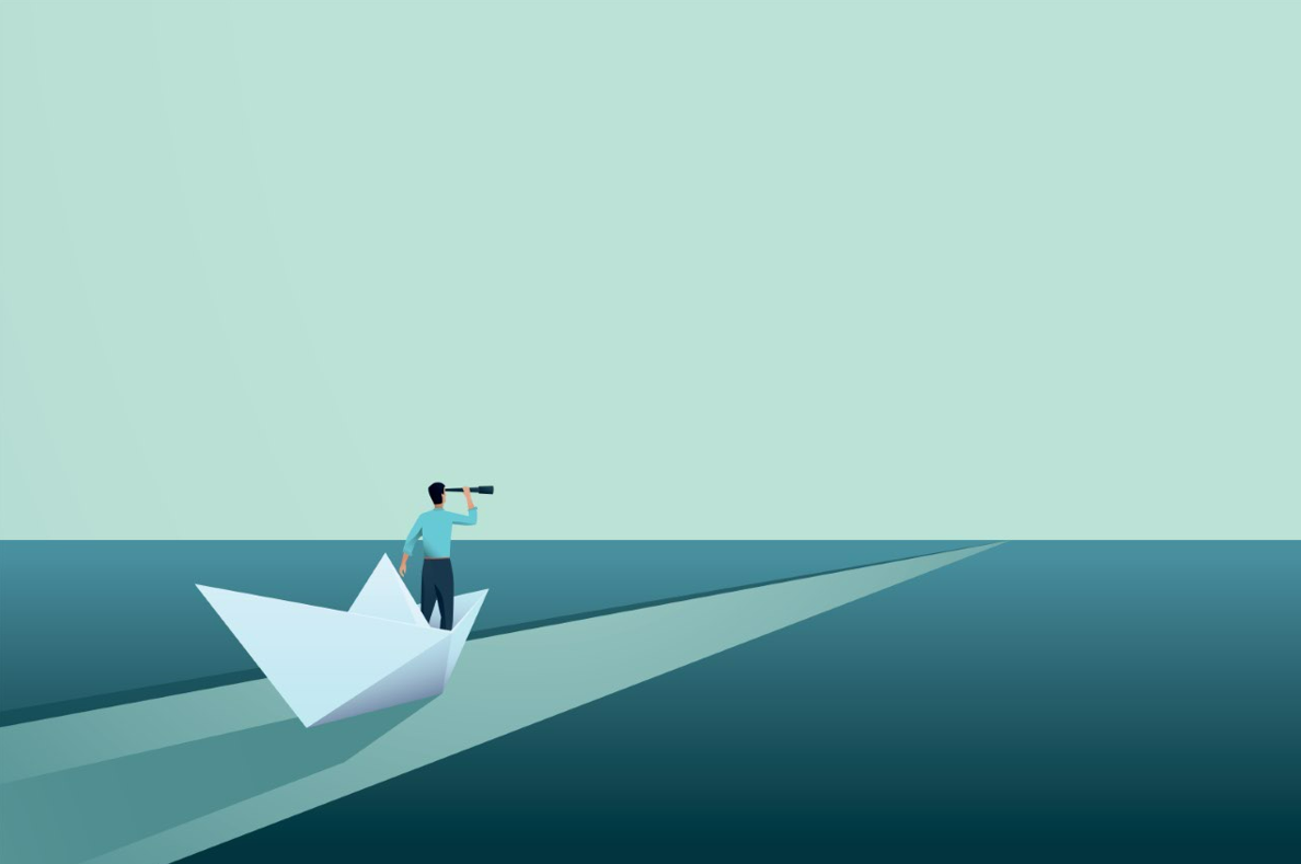 C 1762890557 leider toekomst varen boot papier weg visie